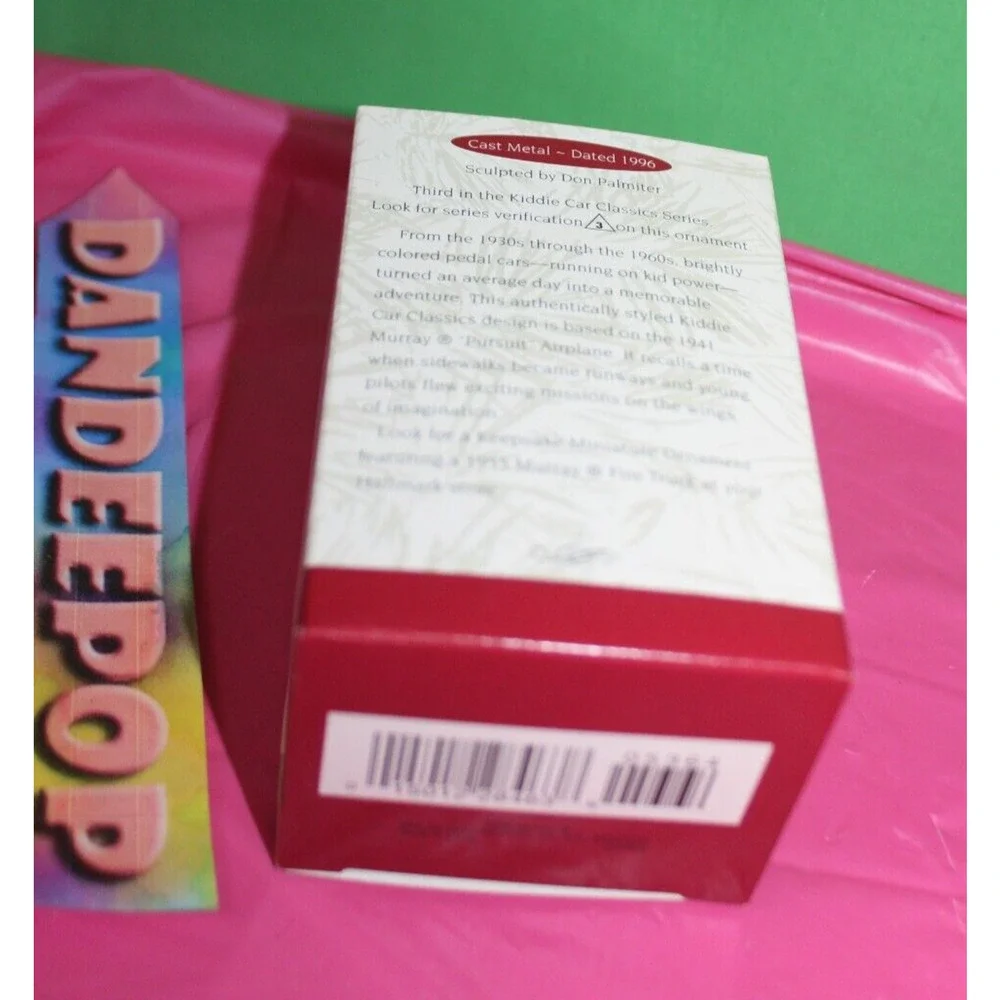 Hallmark Keepsake Kiddie Car Classics Murray Airplane Collector's Ornament 1996